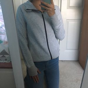 Gap Fit Gray Zip Up